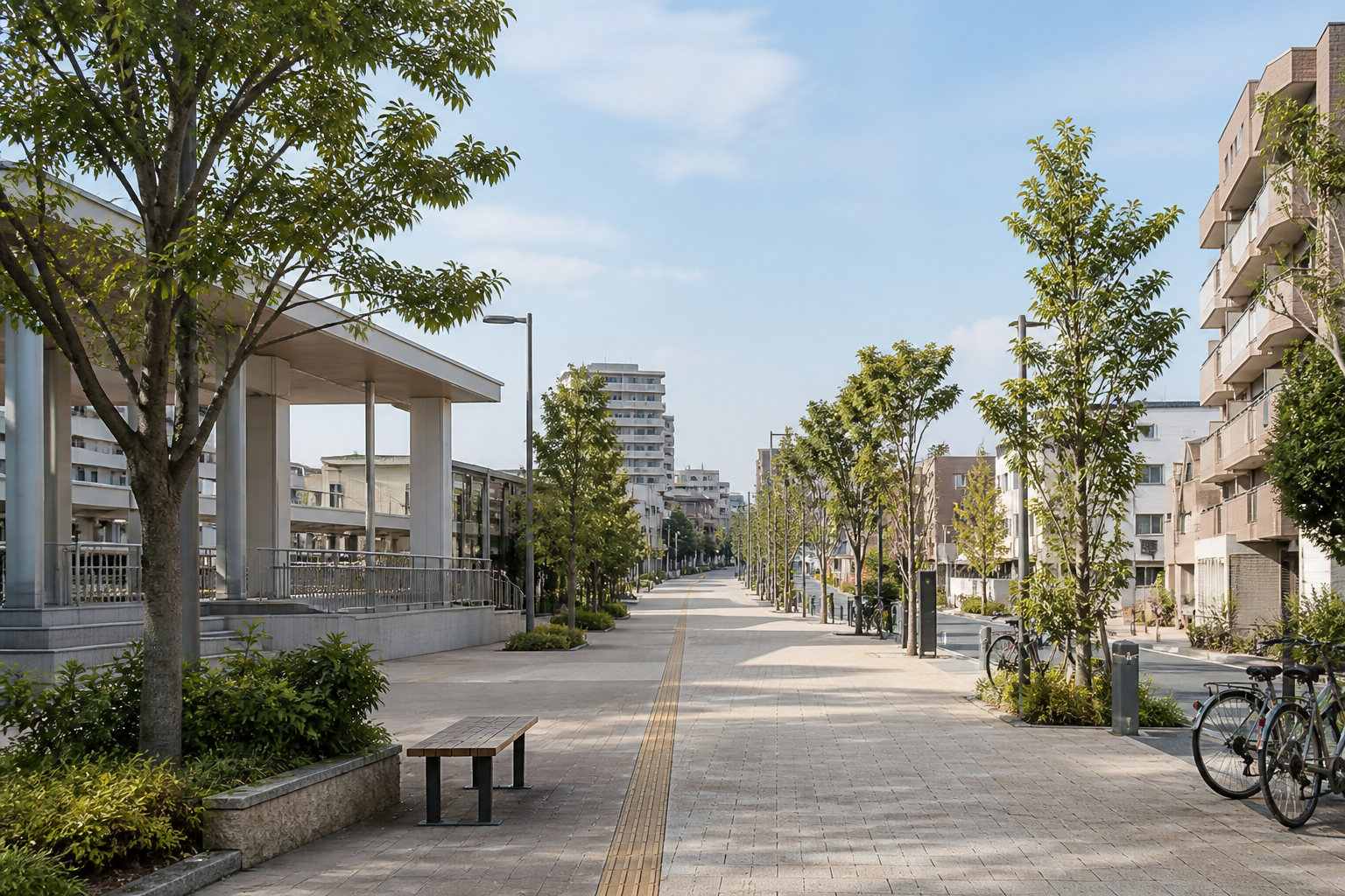 駅周辺から生活動線を確かめながら地域選びを考える場面をイメージするアイキャッチ